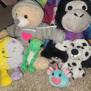 Colorful Plush Toy Collection